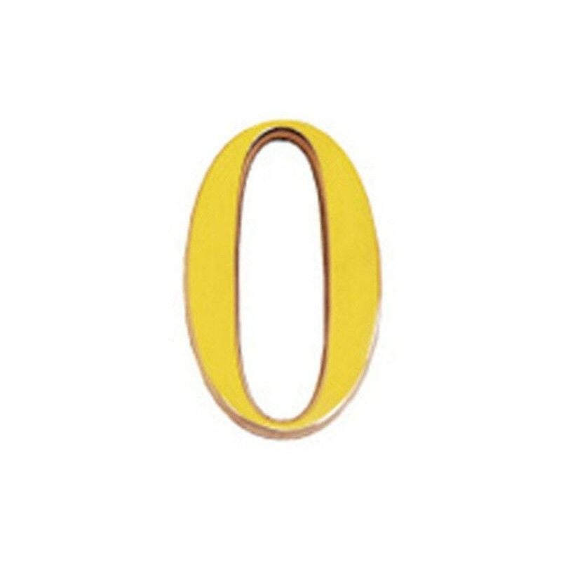 foto del prodotto linea profesional numero d ottone 0 10 cm. con viti nascoste blister 1 pezzo wolfpack
