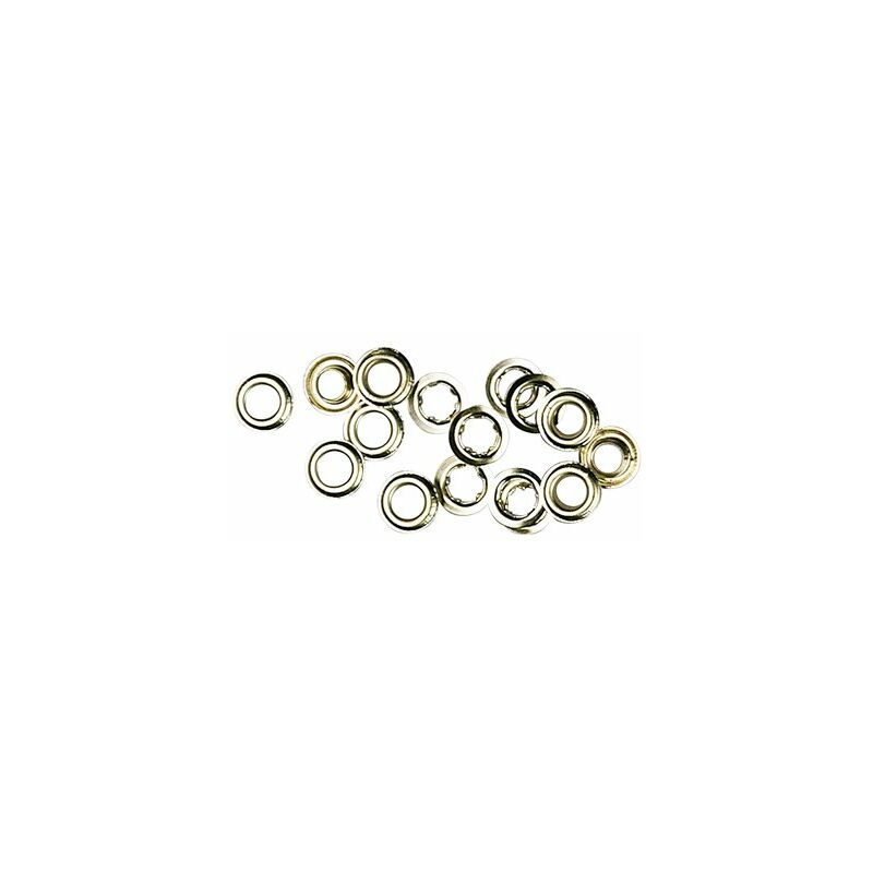 foto del prodotto linea profesional occhielli metallici piccoli sacchetto 200 pezzi wolfpack