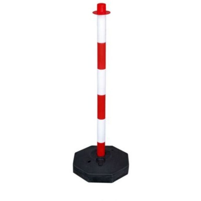 foto del prodotto linea profesional palo a catena in plastica 90 cm. con base wolfpack
