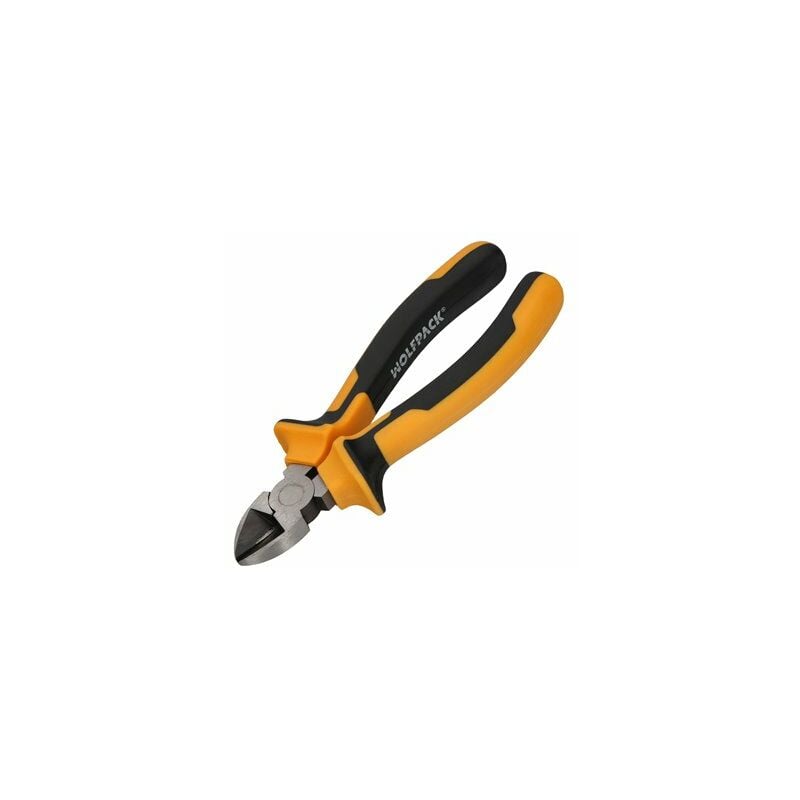 foto del prodotto linea profesional pinze per taglio diagonale 175 mm. acciaio din 5749 spellafili, tagliafili, spelafili wolfpack