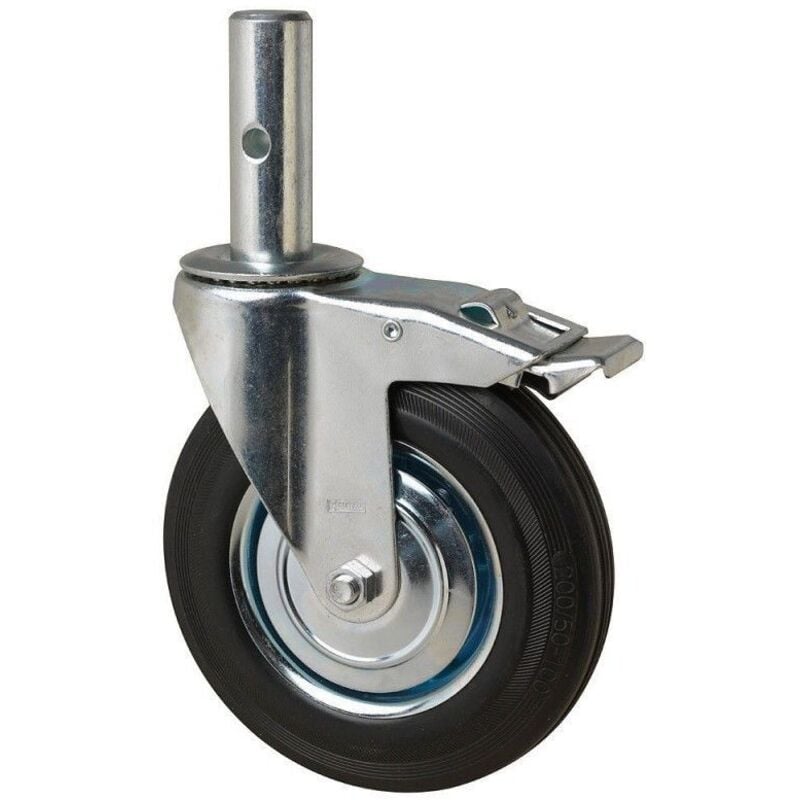 foto del prodotto linea profesional ponteggi industriali a rotelle maschio 200 mm. wolfpack