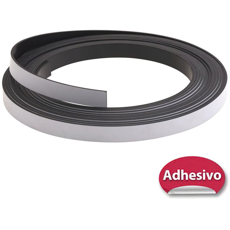 foto del prodotto linea profesional rotolo di magneti adesivi 1,2cmx1,75mmx4,5mt wolfpack