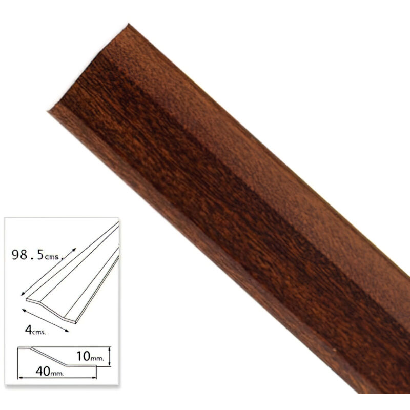 foto del prodotto linea profesional scossalina adesiva per ceramica metallo sapelli 98,5 cm wolfpack
