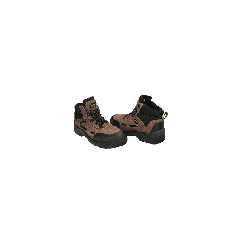 foto del prodotto linea profesional stivali di sicurezza tiborx s1p sr fo taglia 40 puntale rinforzato, suola antiperforazione antiscivolo. stivali da lavoro di