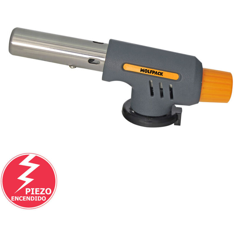 foto del prodotto linea profesional torcia a cartuccia 0,227 kg. accensione elettrica piezoelettrica wolfpack