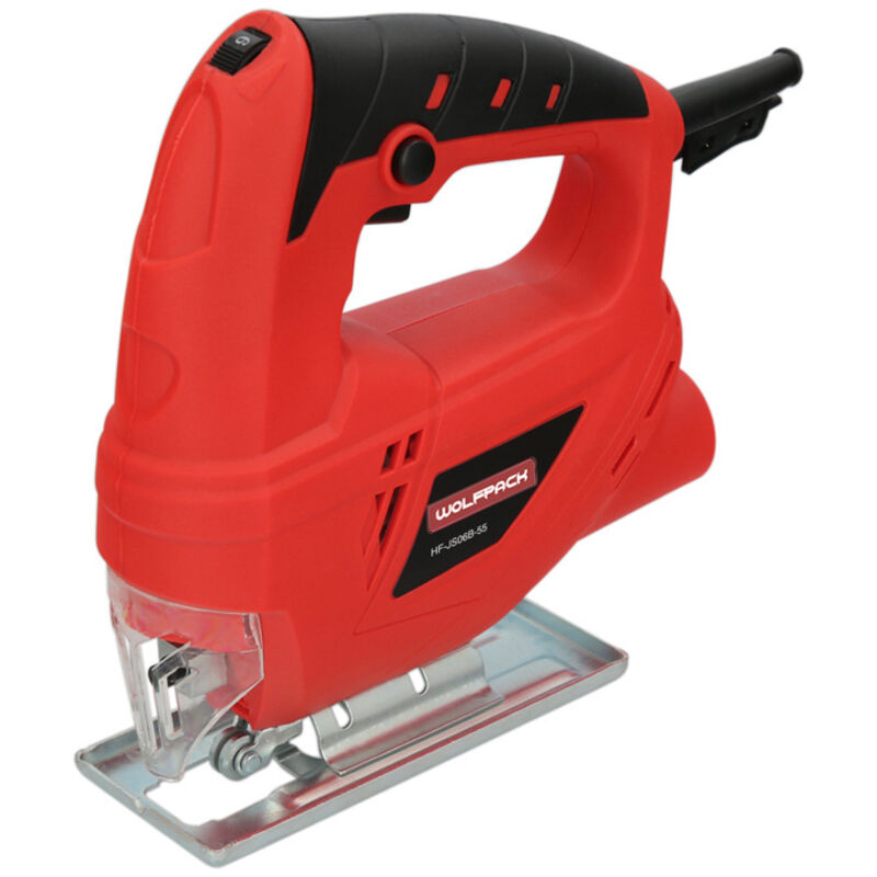 foto del prodotto linea profesional vaiven saw 400 watt. seghetto alternativo, profondit di taglio 55 mm. legno. inclinabile wolfpack