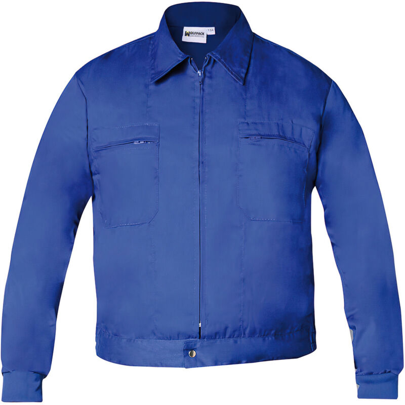 foto del prodotto linea professional giacca da lavoro blu taglia 60 wolfpack
