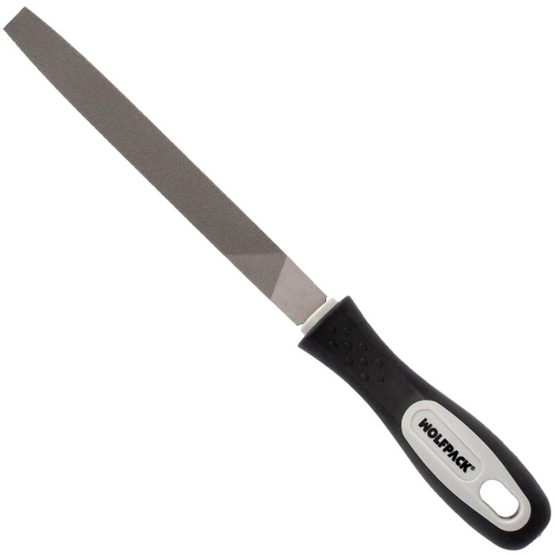 foto del prodotto linea professional - lima con manico piatto e punta piatta da 6 - wolfpack