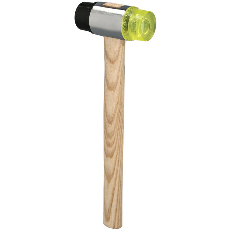 foto del prodotto linea professional martello de gomma 40 mm. martello de gomma, mallet de gomma, martello dent hammer wolfpack