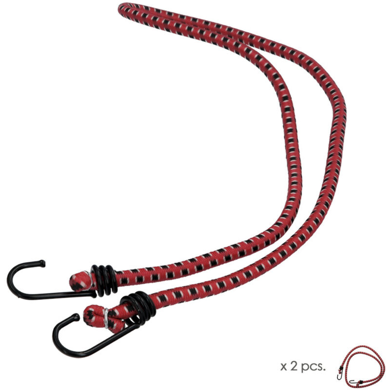 foto del prodotto linea professional octopus de gomma con ganci 1,5 metri 2 unit wolfpack