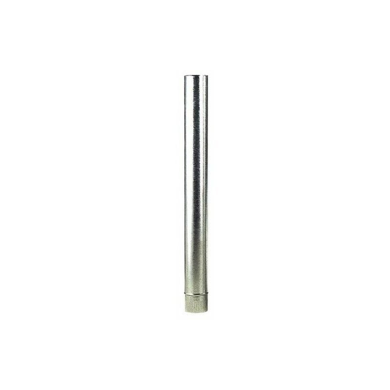 foto del prodotto linea professional - tubo per stufe in acciaio zincato ø 120 mm, ideale per cucine a legna, caminetti, canne fumarie, per impieghi gravosi, canne fumarie, canne fumarie - wolfpack