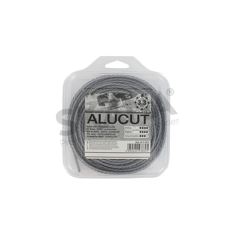 foto del prodotto linea tagliabordi 3,3mm rif 1513674 compatibile alucut