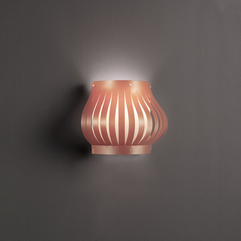 foto del prodotto linea zero applique balcony helios 1 luce in polilux rame made in italy