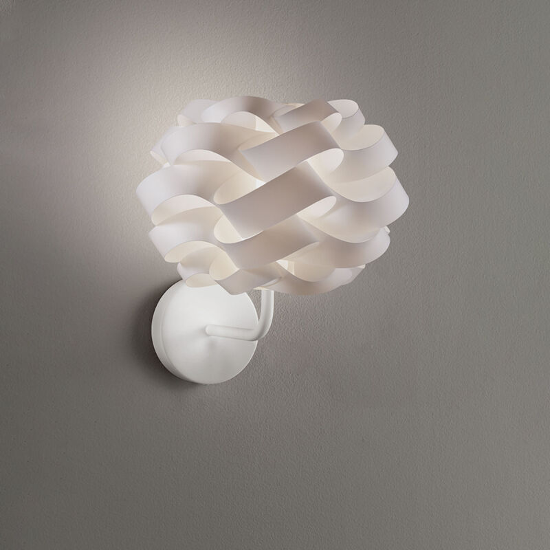 immagine 0 del prodotto linea zero applique moderna 1 luce cloud in polilux bianco made in italy