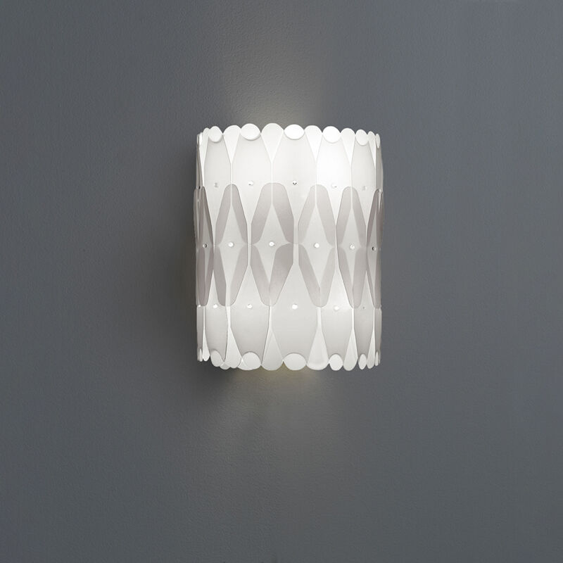foto del prodotto linea zero applique moderna amanda 1 luce in polilux bianco made in italy