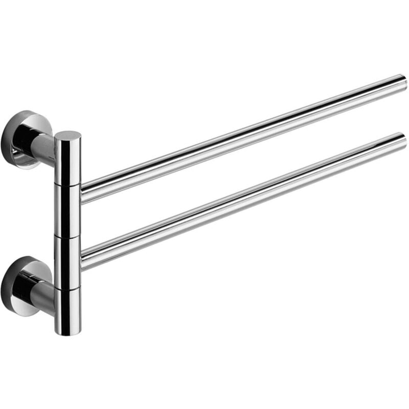 foto del prodotto lineabeta - porta asciugamani doppio snodato baketo in ottone