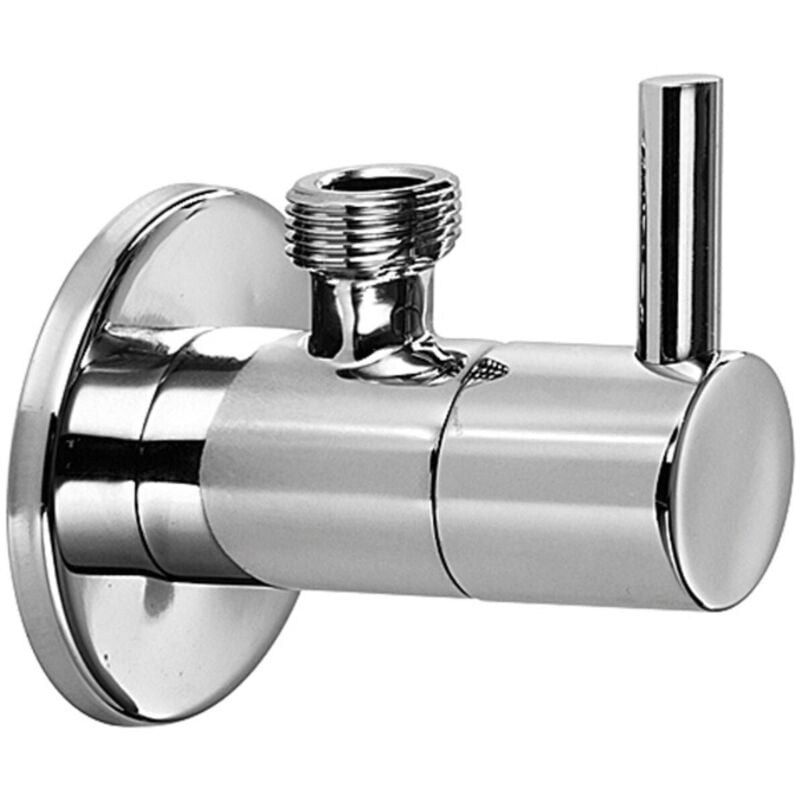 foto del prodotto lineabeta - rubinetto arresto tondo uscita 3/8 in ottone cromato