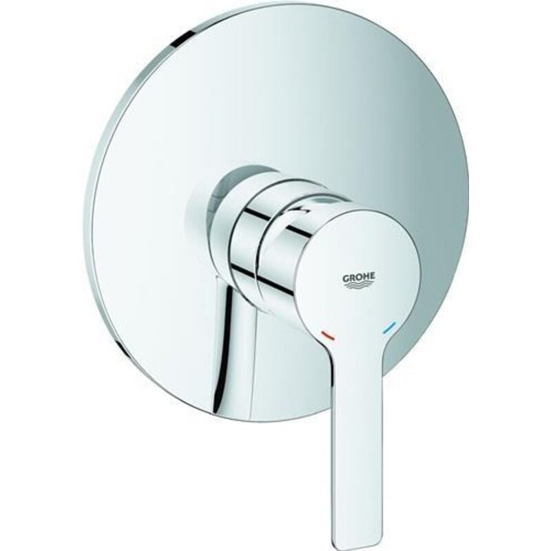 foto del prodotto lineare miscelatore doccia monocomando ad incasso, supersteel 19296dc1 grohe