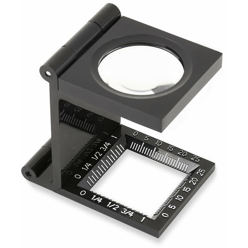 foto del prodotto linentest messa a fuoco lente d ingrandimento con illuminazione a led carson