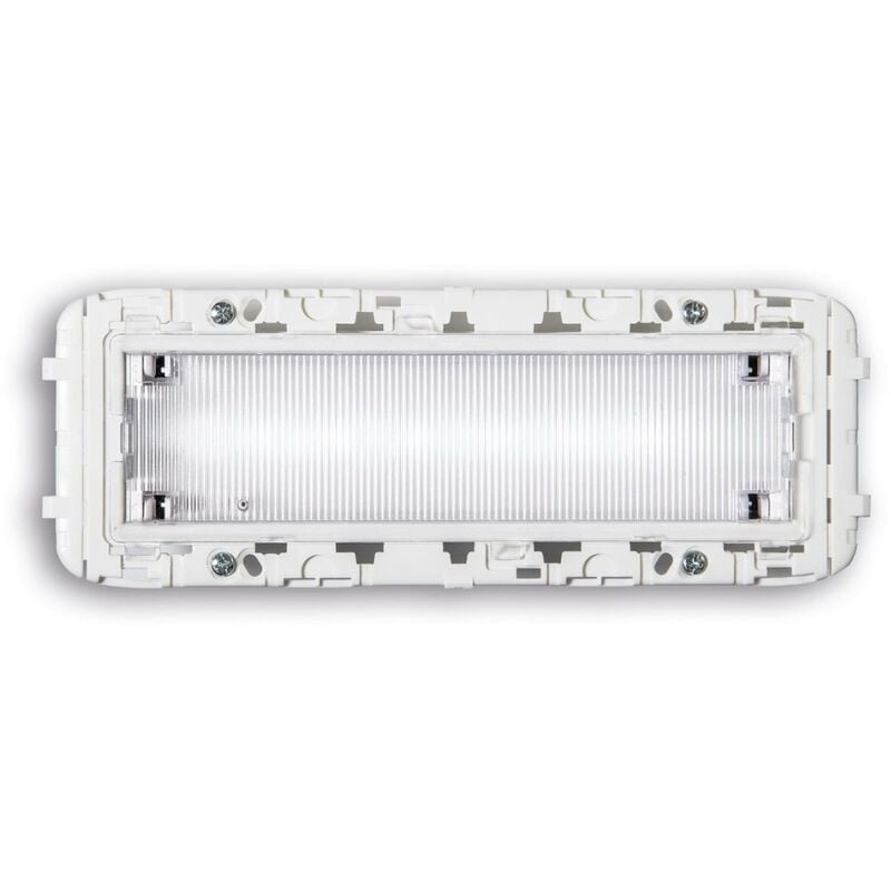 foto del prodotto linergy lampada d emergenza seven plus led, 60 lm, autonomia 3h, con rest mode, len sg1201
