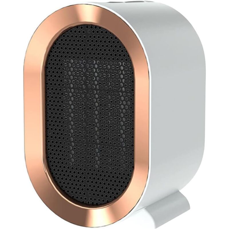 foto del prodotto linjou 1200w home office silent ptc fan heater riscaldamento veloce sicuro e risparmio energetico riscaldatore interno bianco