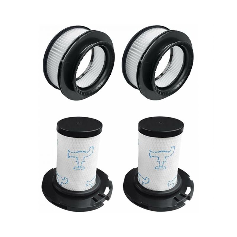 foto del prodotto linjou 4 kit di filtraggio per aspirapolvere rowenta filtro di ricambio dopo il motore zr009008 e filtro separatore in schiuma zr009007 
