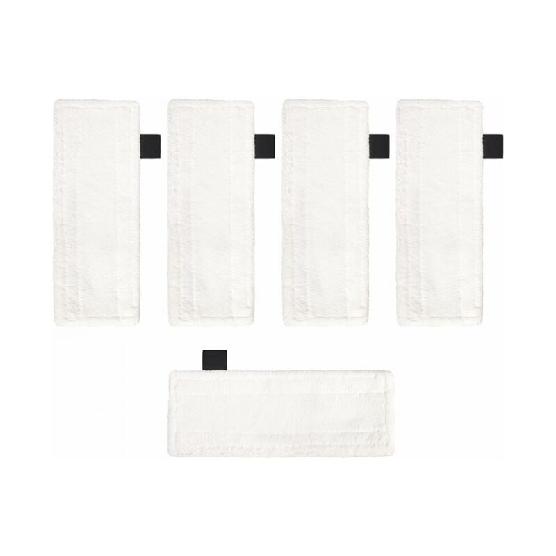 foto del prodotto linjou 5 cuscinetti per pavimenti in microfibra compatibili con pulitori a vapore karcher easyfix sc2 sc3 sc4, cuscinetti di ricambio per scopa a