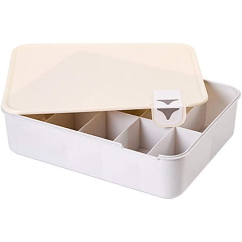 foto del prodotto linjou albicocca conservazione per scarpe di plastica, biancheria intima, calzini, coperchio per rack impilabile, coperchio per scatola di