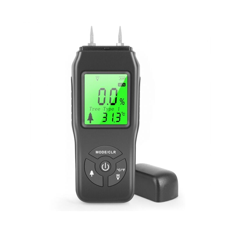 foto del prodotto linjou misuratore di umidit per legno rilevatore di umidit digitale schermo lcd retroilluminato rilevamento perdite d acqua tester per