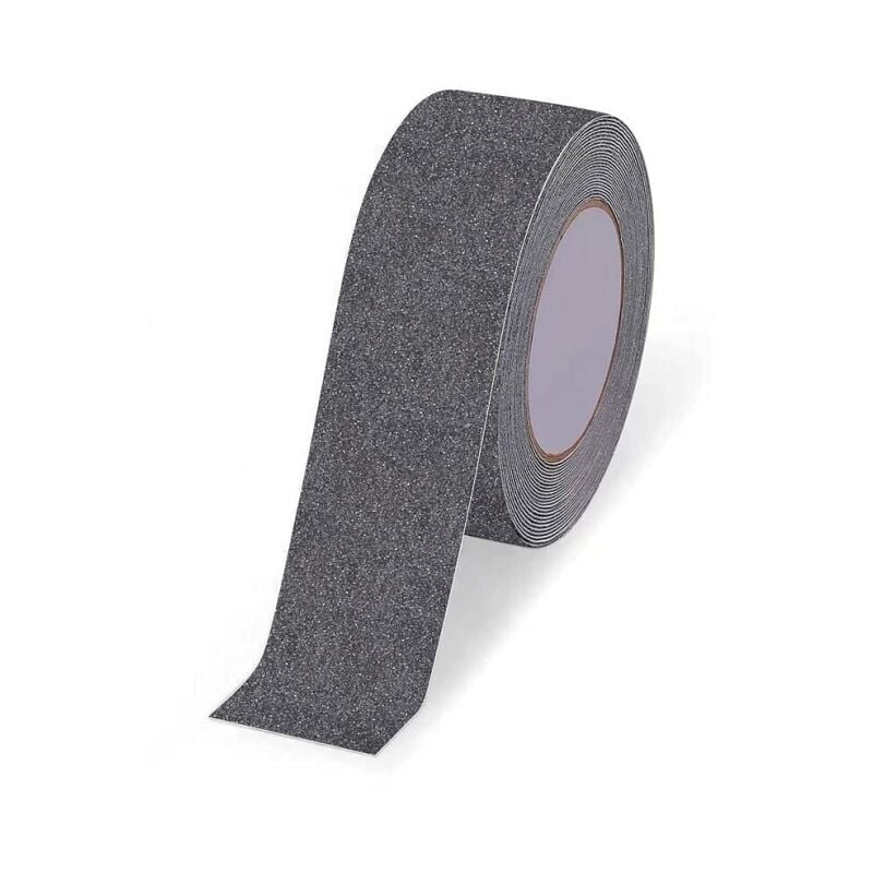 foto del prodotto linjou nastro antiscivolo per scale esterne, 5 cm 5 m, nastro autoadesivo antiscivolo per scale, nastro antiscivolo per animali domestici, grigio