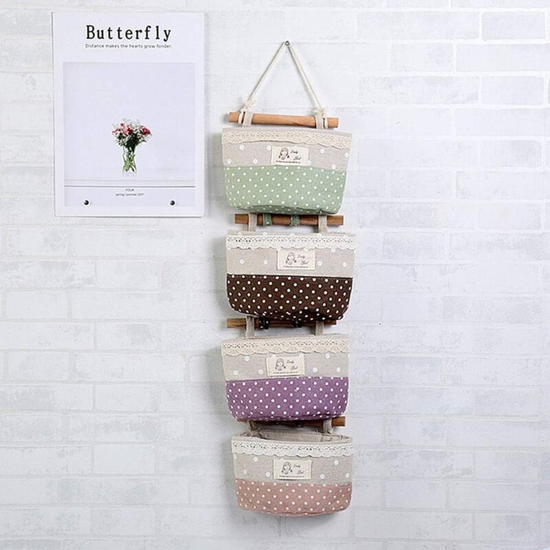 foto del prodotto linjou organizzatore da appendere organizzatore per borsa per la cameretta organizzatore da appendere organizzatore per porta del bagno mensola