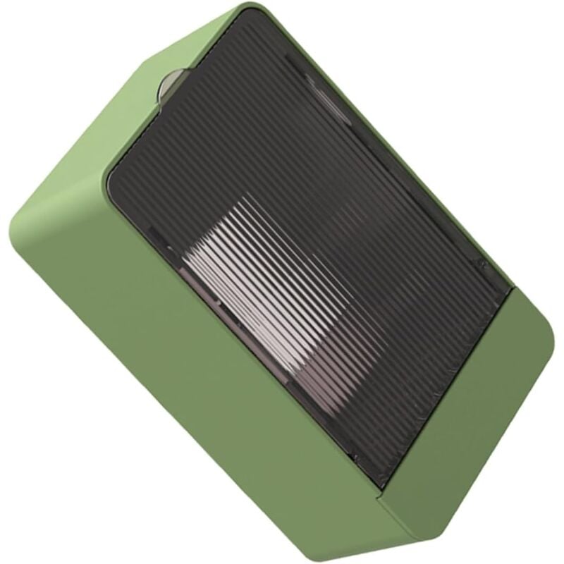 foto del prodotto linjou portasapone con coperchio, portasapone a parete, portasapone senza trapano, scolapasta rimovibile per lavabo, doccia, bagno, cucina verde