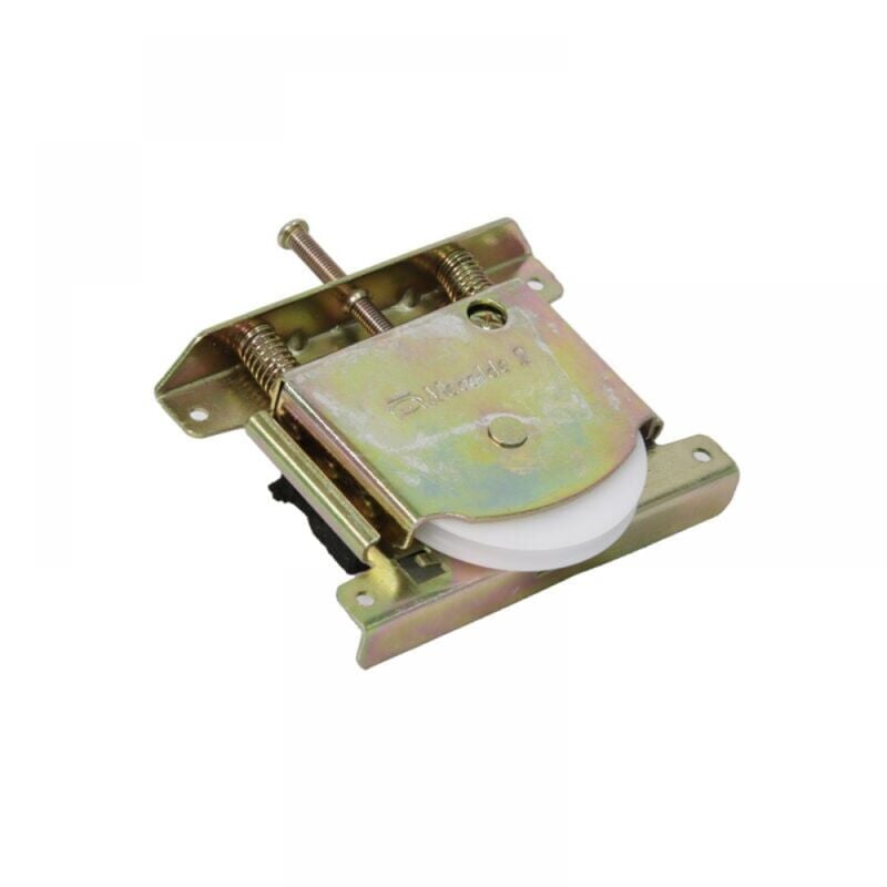 foto del prodotto linjou rullo per anta scorrevole per armadio portata per anta 100 kg versione rullo con scanalatura rullo 60