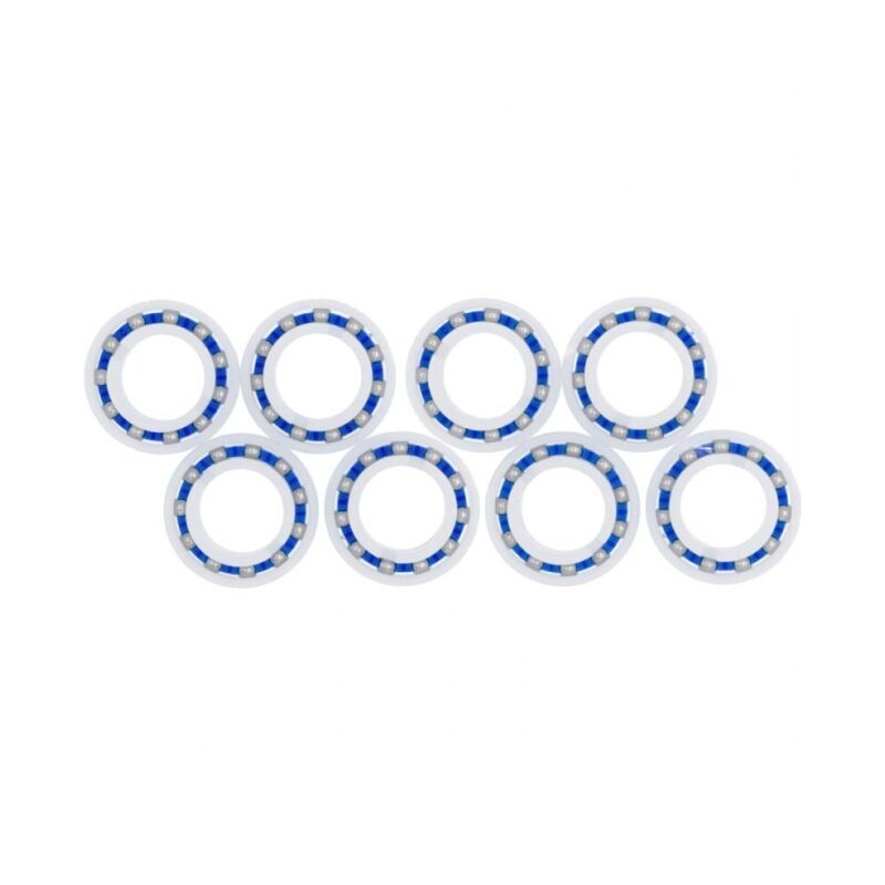 foto del prodotto linjou set da 8 pezzi di 8 cuscinetti a sfera adattabili alla ruota del robot pulitore per piscine c60 c 60