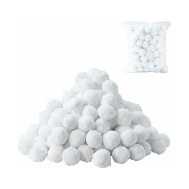 foto del prodotto linjou sfere filtranti per piscina da 700 g, sfere filtranti sostituiscono 25 kg di sabbia filtrante, accessori per sistemi di filtraggio, per la