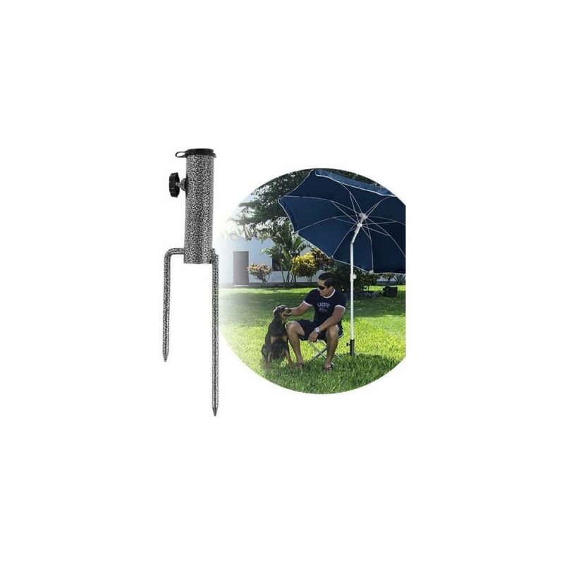 foto del prodotto linjou supporto per ombrellone, porta ombrellone a picchetto, presa a terra per ombrellone da esterno, presa a terra per ombrellone supporto per