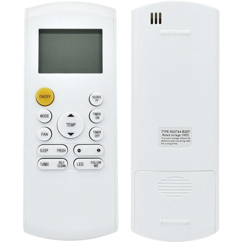 foto del prodotto linjou telecomando per climatizzatore con retroilluminazione a led sostitutivo per rg57b1 bge rg57b2 bge rg57b bge rg57 bge rg57a bge rg57a6