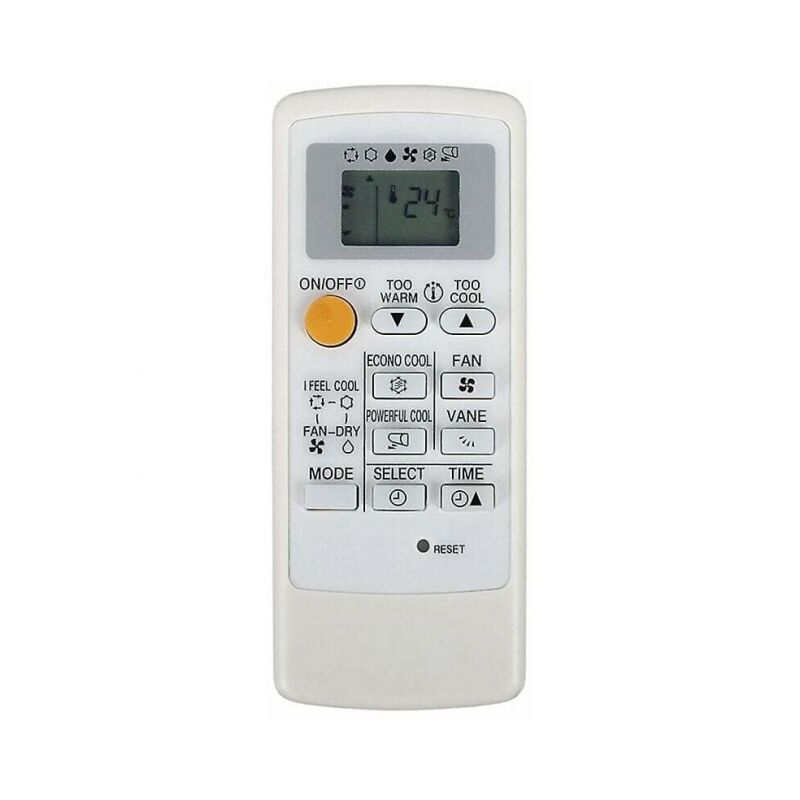 foto del prodotto linjou telecomando sostitutivo per aria condizionata compatibile per mitsubishi per il telecomando del condizionatore d aria inglese mitsubishi