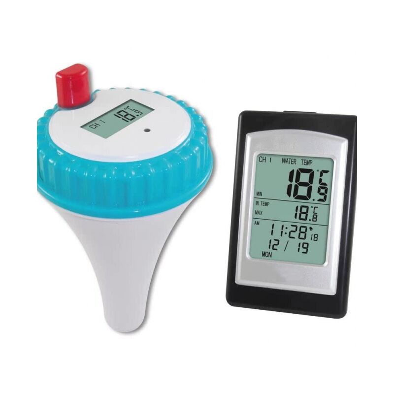 foto del prodotto linjou termometro galleggiante wireless termometro per piscina impermeabile telecomando digitale