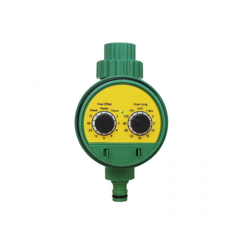 foto del prodotto linjou timer per irrigazione automatica, rubinetto per tubo flessibile digitale timer intelligente sprinkler controller per sistema di irrigazione