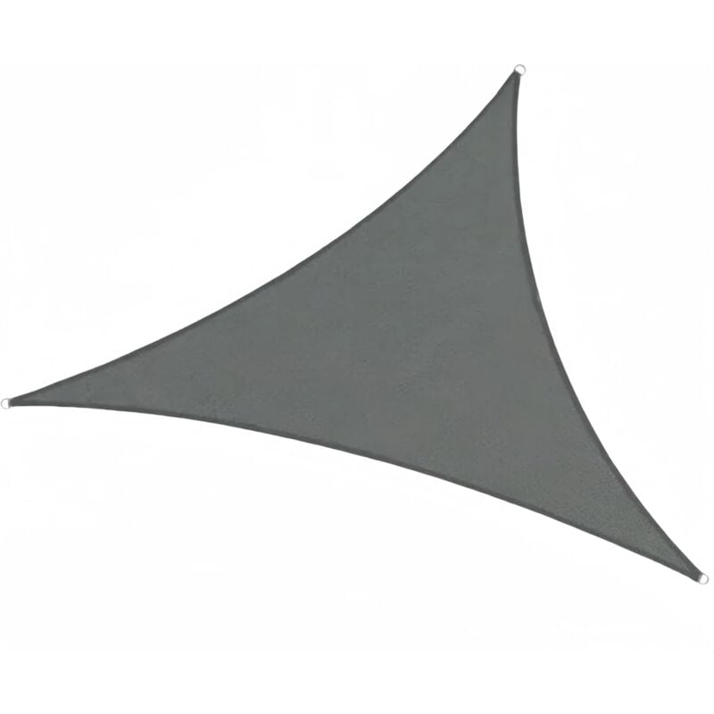foto del prodotto linjou vela ombreggiante triangolare 4x4x4 metri, resistente ai raggi uv e traspirante, adatta per terrazze ombreggiate, adatta per attivit in