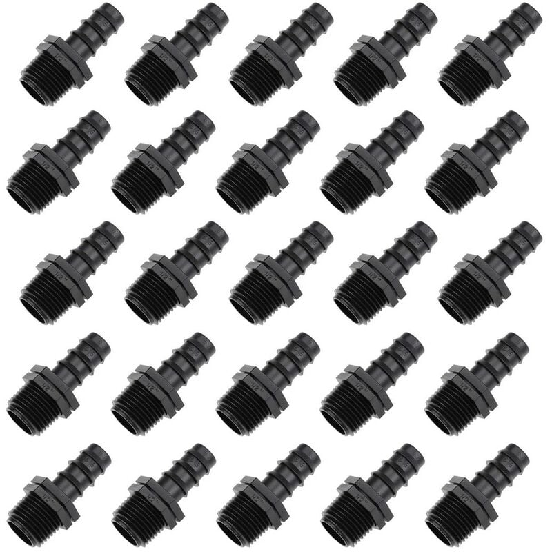 foto del prodotto link 16 mm x 12 gocciolatoio nero confezione x 50 offerta esclusiva