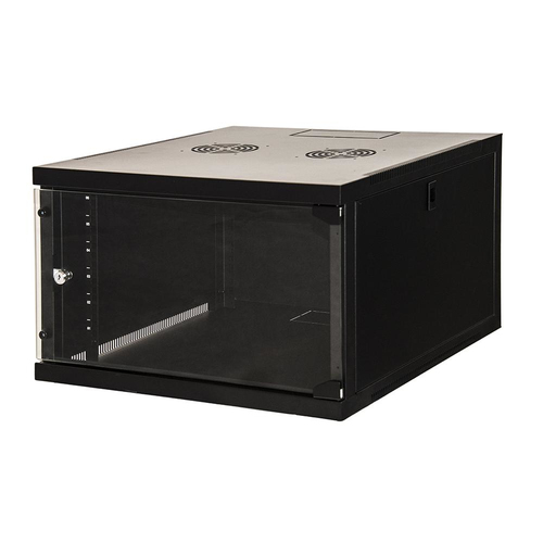 foto del prodotto link accessori lk1907u66n rack 6u da parete nero