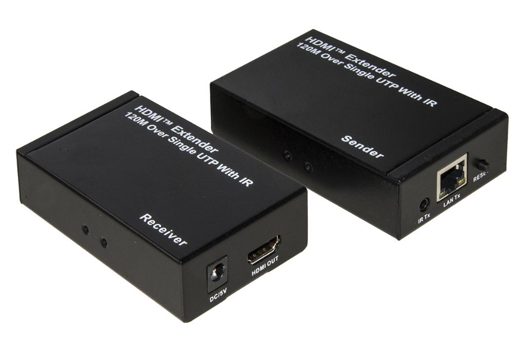 foto del prodotto link estensore linea hdmi con cavo rete