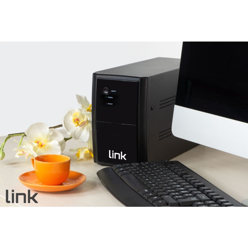 foto del prodotto link gruppo di continuita' ups 1000va 600w 4 prese iec
