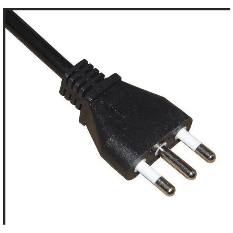 foto del prodotto link lkmp053n - multipresa 5 prese universali ita schuko 10 16 a - spina 16 a con interruttore cavo mt 3 colore nero