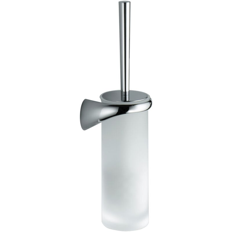 foto del prodotto link porta scopino a muro sx cromato codice prod b2407scr van colombo design