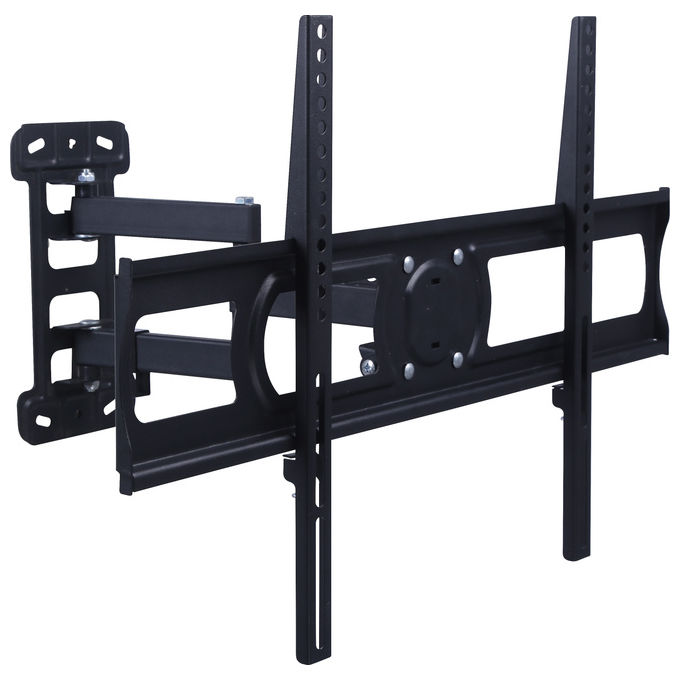 foto del prodotto link staffa a muro per tv fino a 40kg da 37 a 70 fino a vesa 400x600 con 3 snodi orientamento alto basso 5 10 gradi orientamento laterale 45 gradi