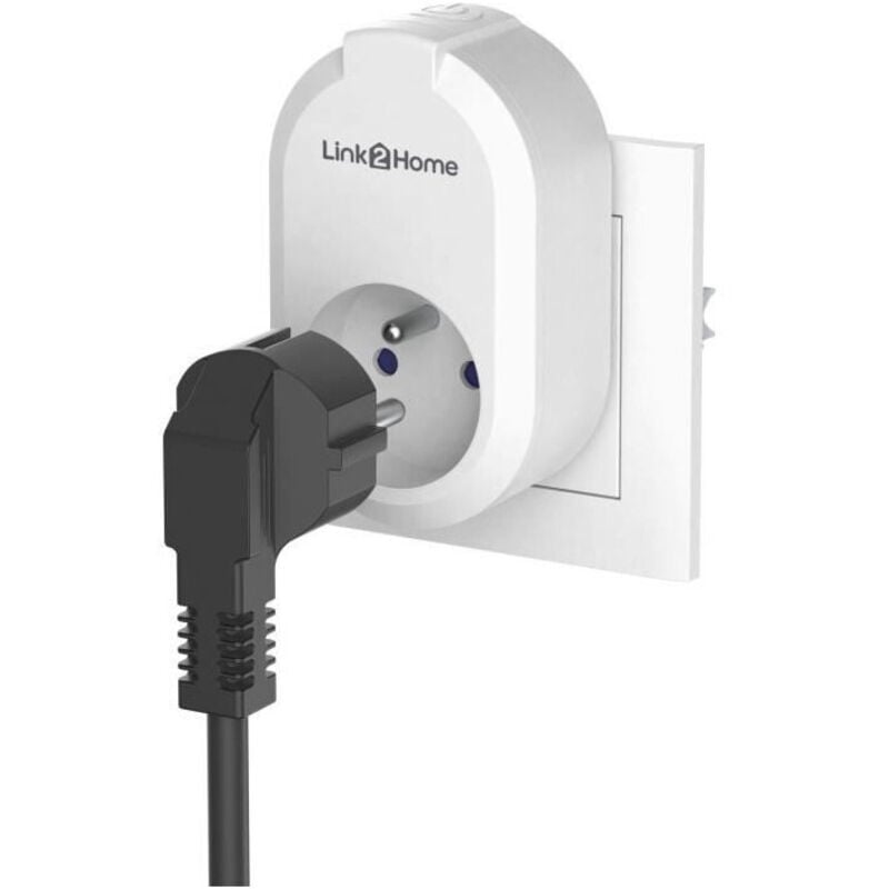 foto del prodotto link2home confezione di 2 prese smart 230 v bianco