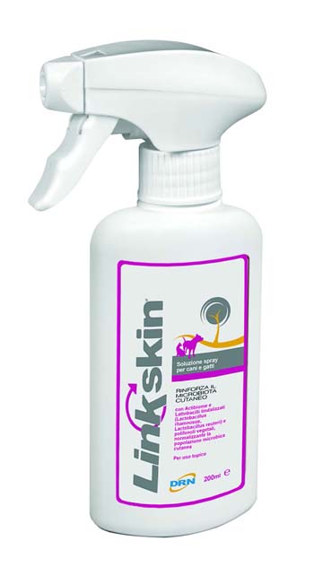 foto del prodotto linkskin soluzione spray 200 ml